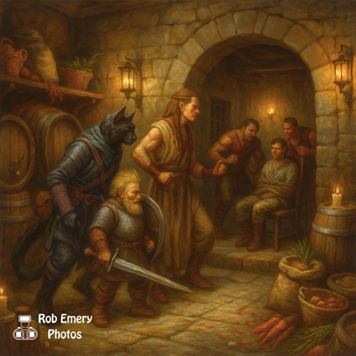 Crew begin their adventures with a basement hostage rescue